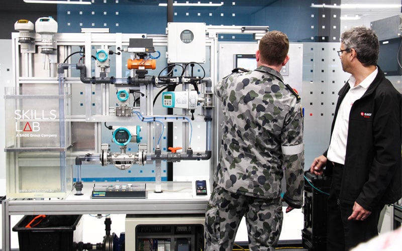 defence-personnel-test-out-Skills-Lab-test-rig